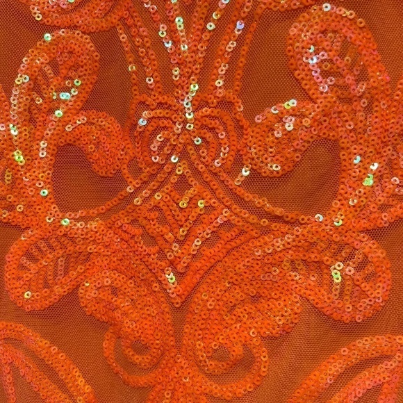 NWOT DRESS THE POPULATION Nathalia Sequin Cocktail Dress S - Picture 9 of 9